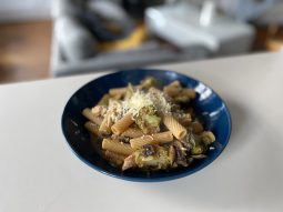 recette pâtes aux légumes et emmental