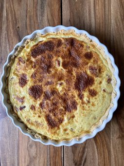 Quiche lorraine traditionnelle