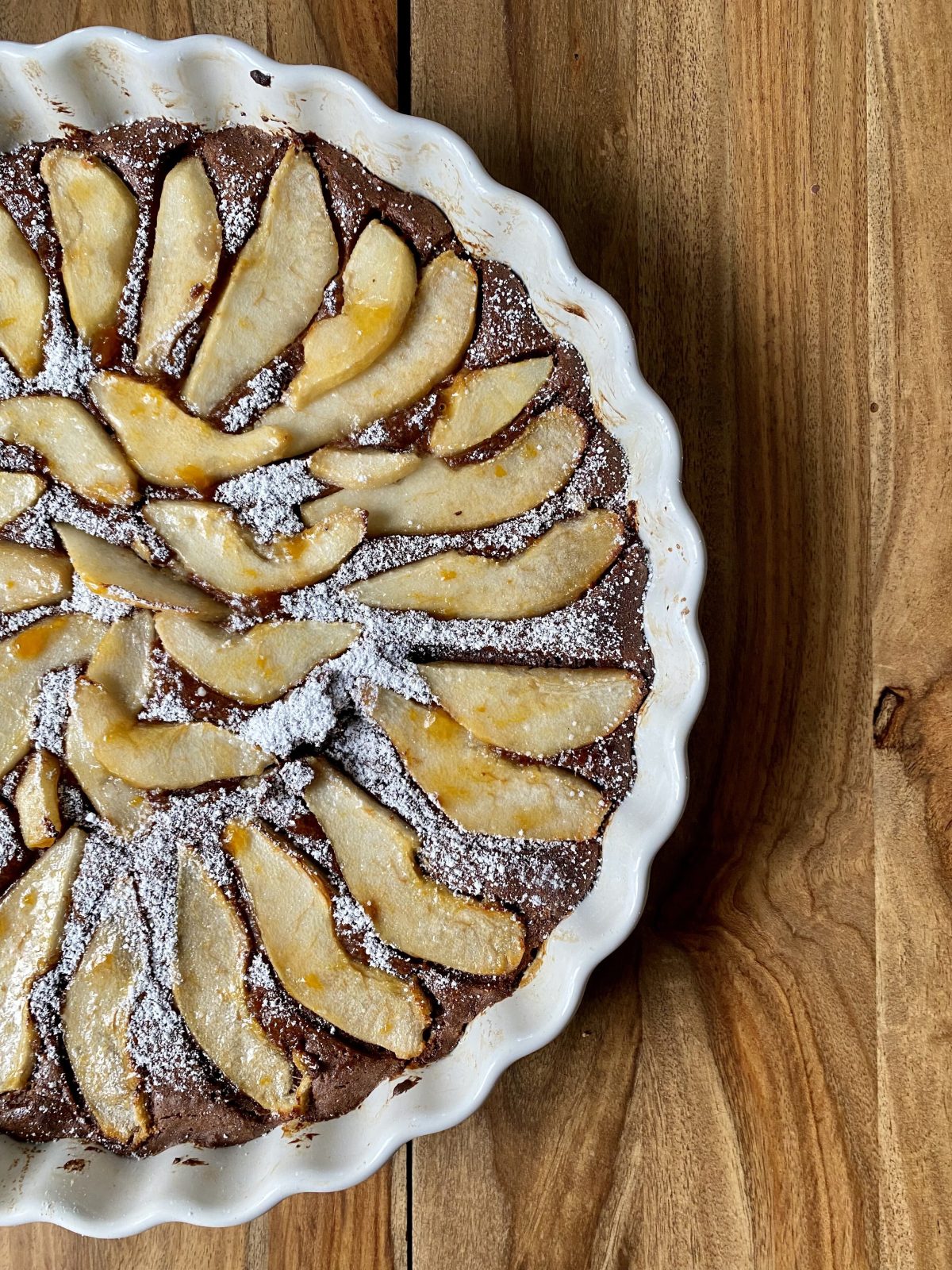 Delicieuse Recette Gateau Poire Chocolat Amande Sans Gluten