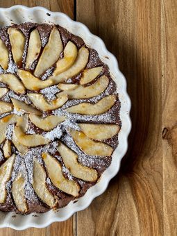 Gâteau chocolat poire
