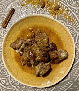 Tajine agneau abricot