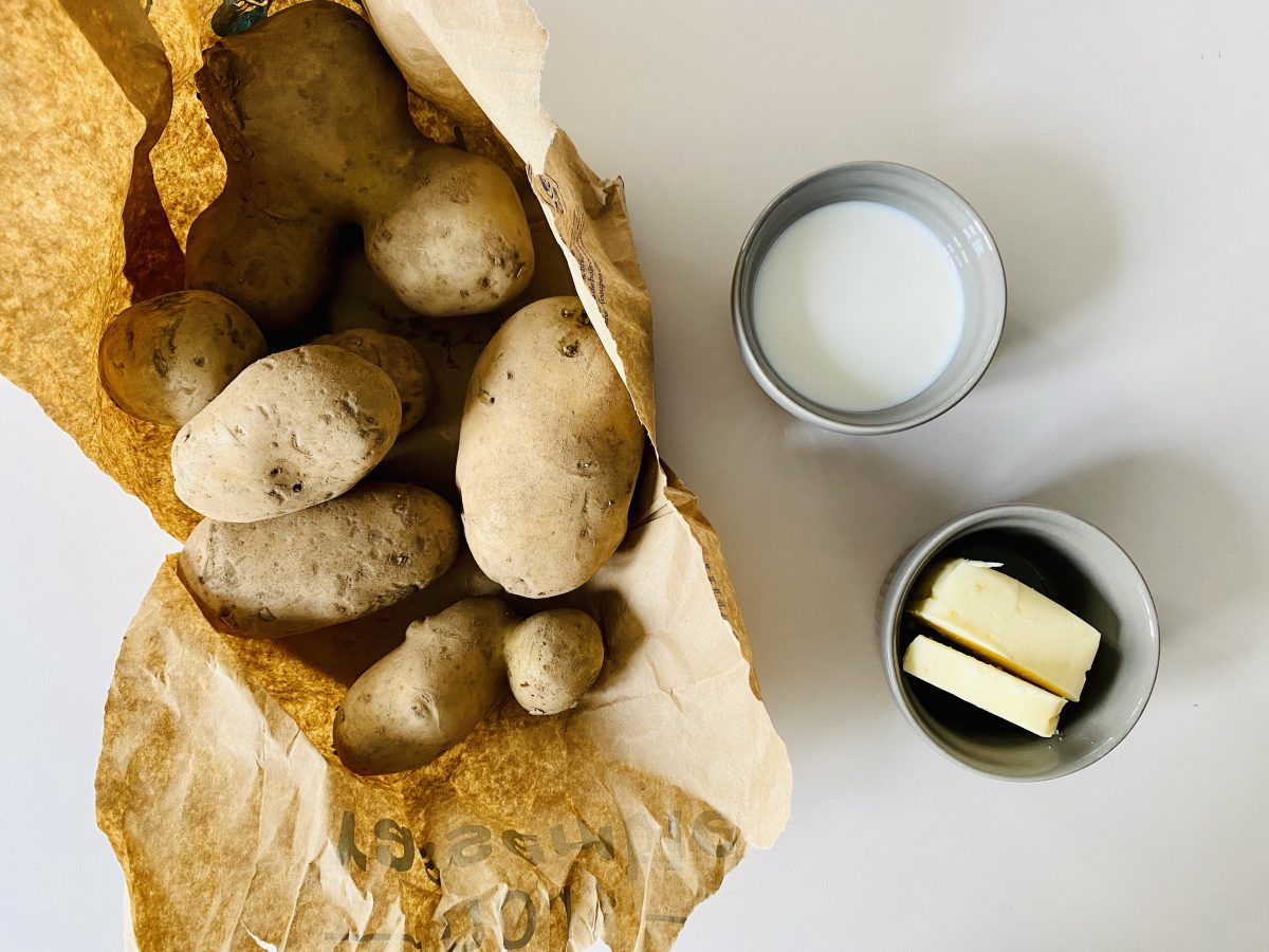 La vraie purée de pomme de terre maison à l'ancienne