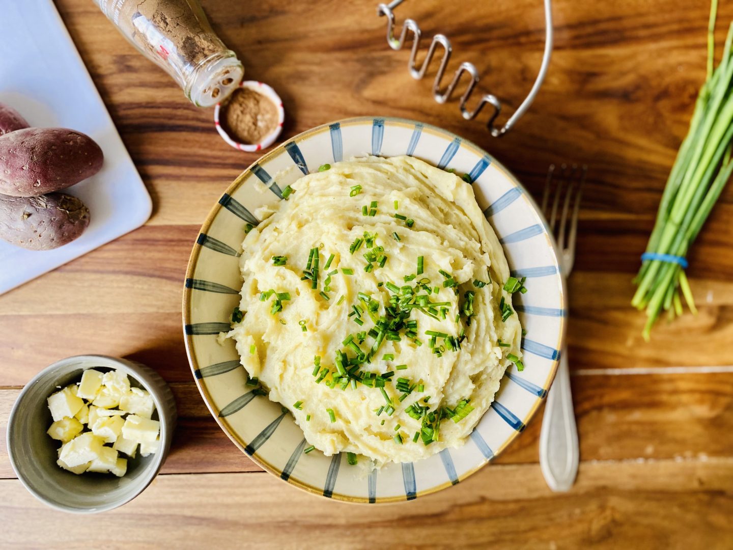 La vraie purée de pomme de terre maison à l'ancienne